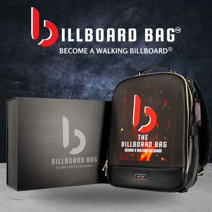 NOIR LUXE™ LED BACKPACK – BILLBOARD BAG®