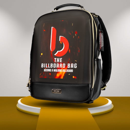NOIR LUXE™ LED BACKPACK – BILLBOARD BAG®